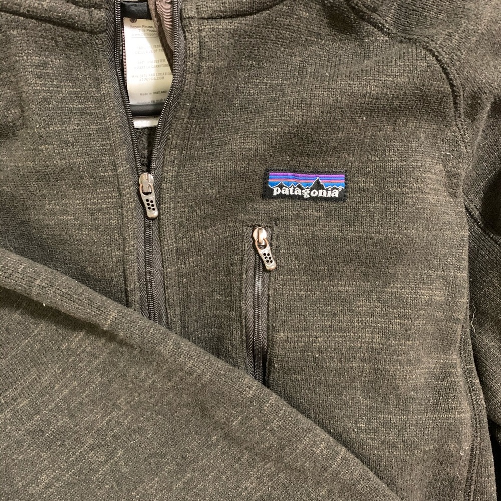 Men’s Patagonia Better Sweater 1/4 zip dark brown